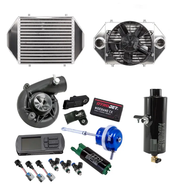 Wsrd Green Turbocharger Complete Kit For 2018–2021 Can-Am Maverick X3 Turbo R (Rated To 300 Hp) 1