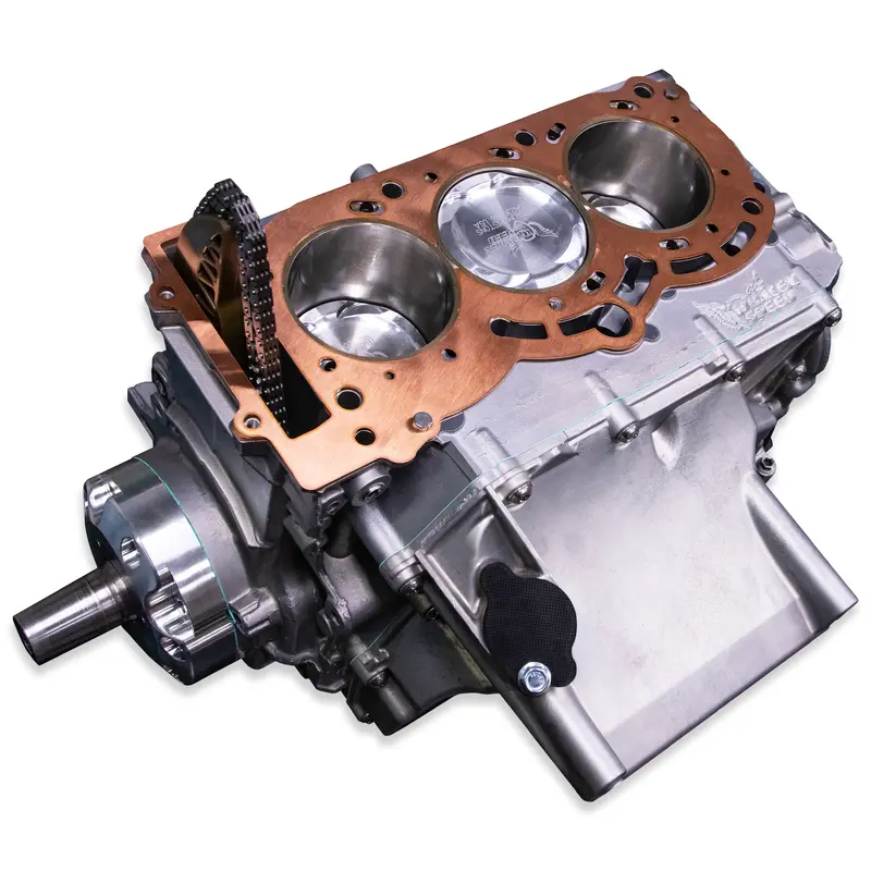 Wsrd V3 Closed-Deck Short Block Engine Assembly For Can-Am Maverick X3 And Ski-Doo — Rated To 550 Hp 1