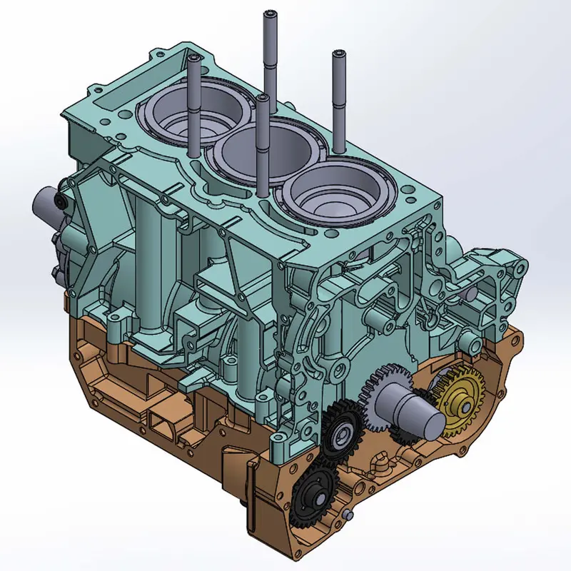 Wsrd V5 Billet Block Short Block Engine Package For Can-Am Maverick X3 And Ski-Doo — Rated Beyond 650 Hp 1