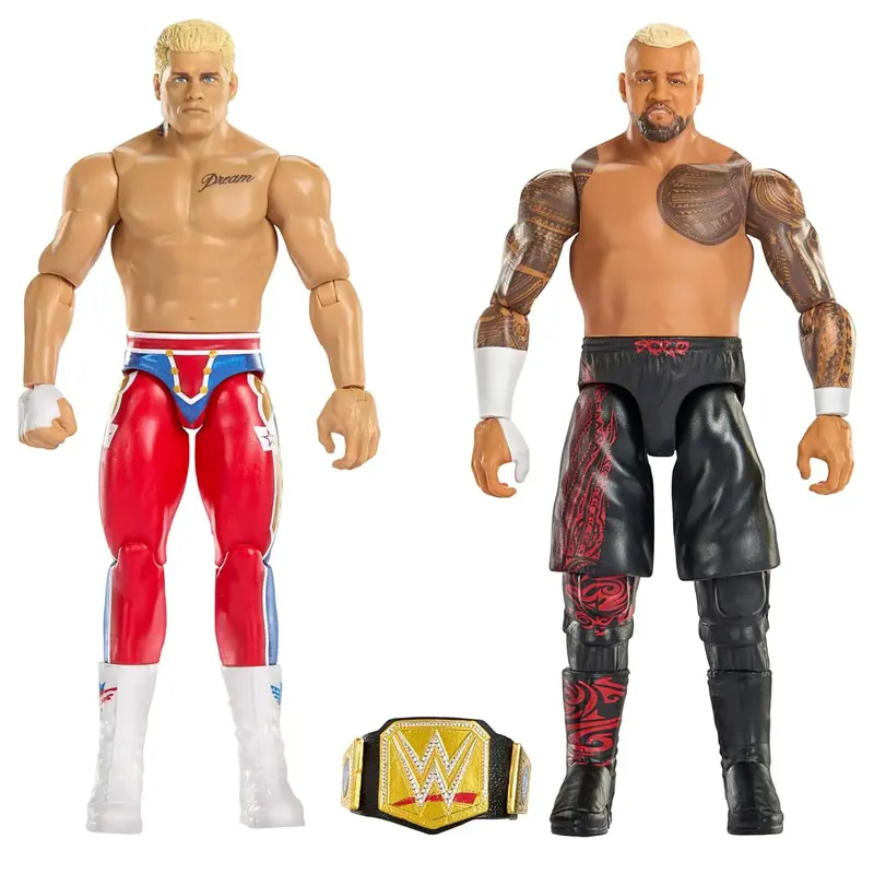 Wwe Main Battle Showdown Action Figure 2-Pack – Authentic Wrestling Duo With Accessories 1