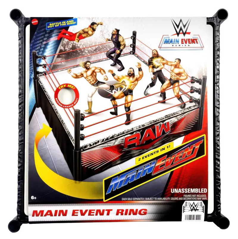 Wwe Superstar Main Event Wrestling Ring Playset 1