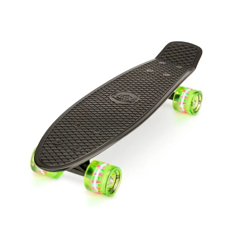Xootz 22-Inch Led Cruiser Skateboard – Glow-In-The-Dark Wheel Lights 1
