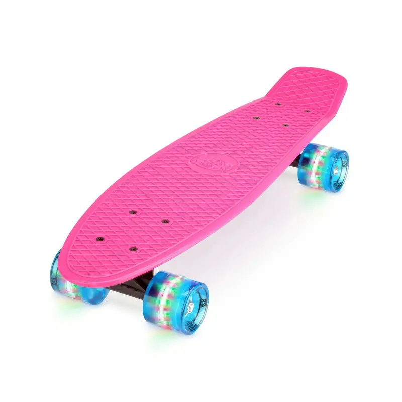 Xootz 22-Inch Pink Mini Cruiser Skateboard 1