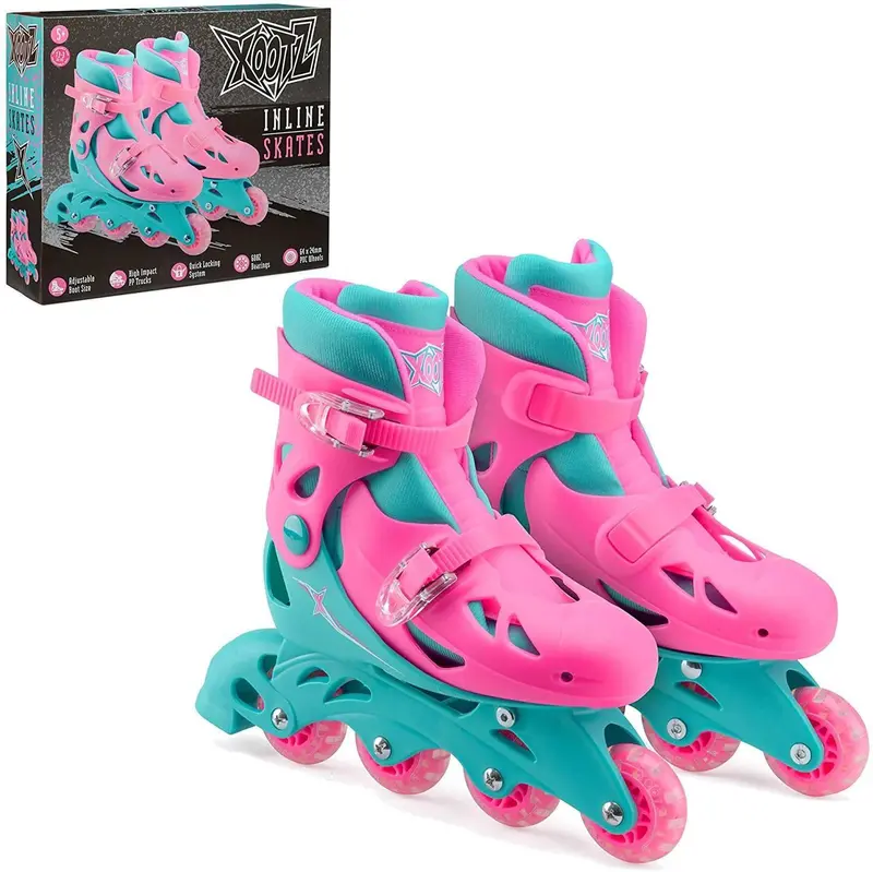 Xootz Pink Inline Skates For Girls – Small Size 1