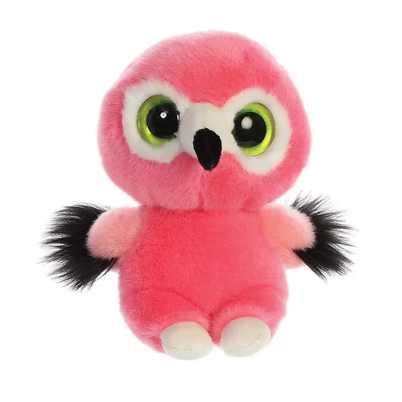 Yoohoo Mango The Flamingo Plush Toy – 12 Cm Soft Stuffed Animal 1