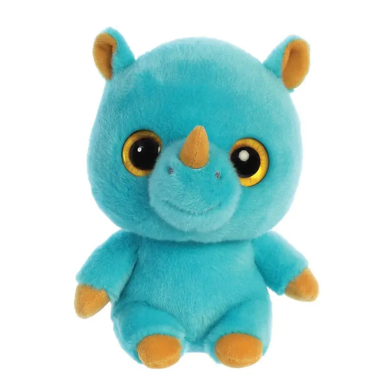 Yoohoo Rino The Rhinoceros Plush Toy – 12 Cm Stuffed Animal 1