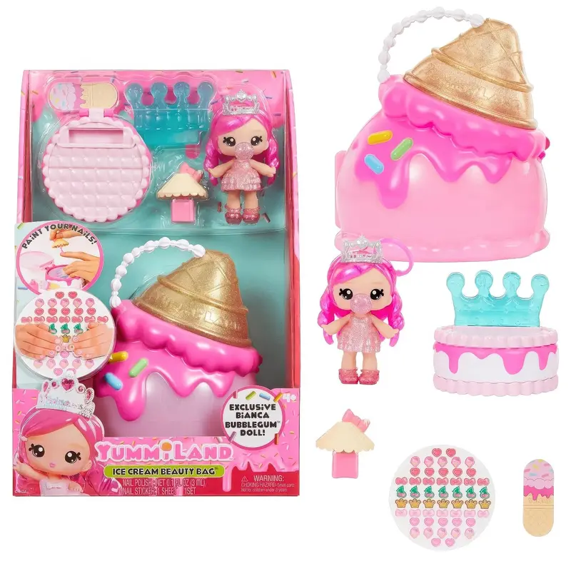 Yummiland Ice Cream Beauty Bag Playset Featuring Bianca Bubblegum 1