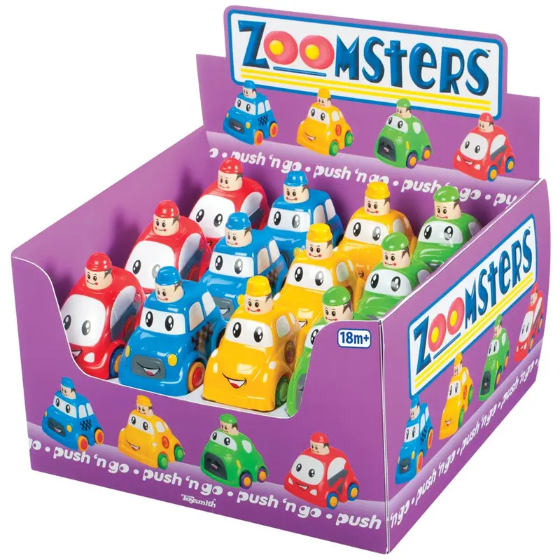 Zoomster Push-And-Go Racing Vehicles 1