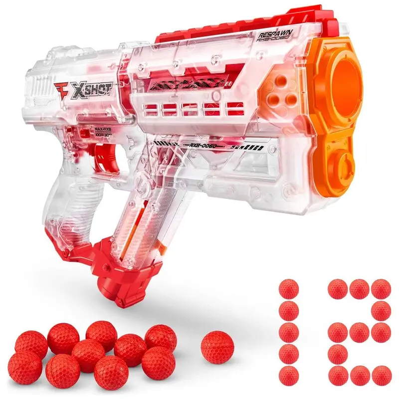Zuru X-Shot Chaos Faze Respawn Blaster With 12 Foam Dart Balls 1