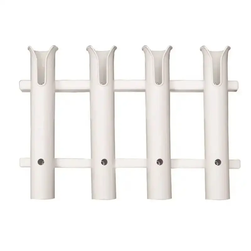 4-Slot Polyethylene Fishing Rod Holder For Tackle Organization 1