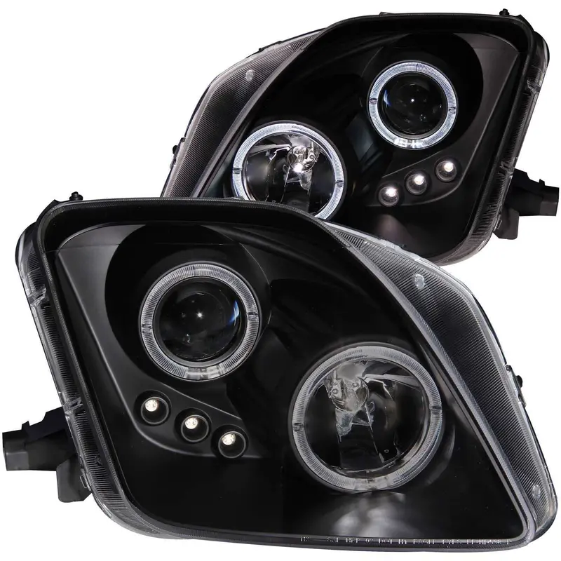 Anzo Usa 121341 Projector Headlights With Halo Rings – Led-Ready Oem-Style Set 1