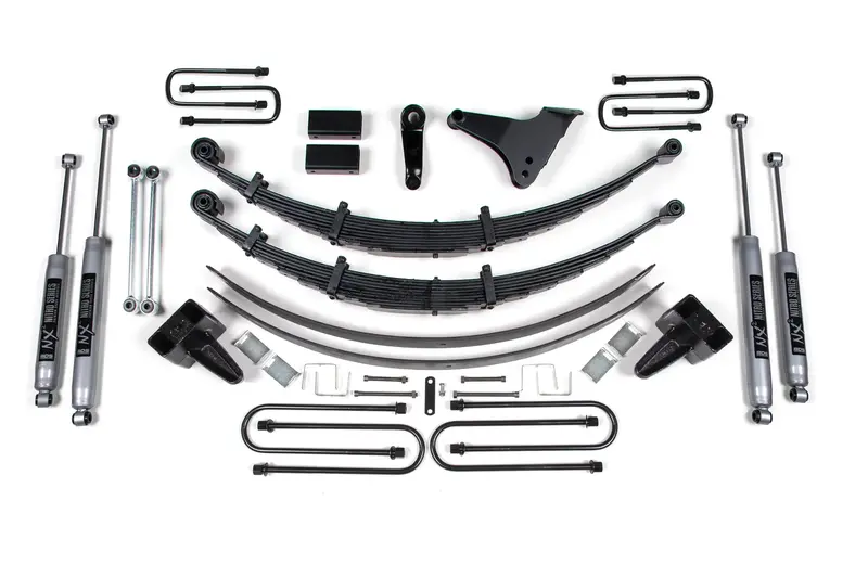 Bds Suspension 1300H Lift Kit For 1999–2004 Ford F-250/F-350 – Curved 6-Inch Front / 4.5-Inch Rear Drop (No Overload Springs) 1