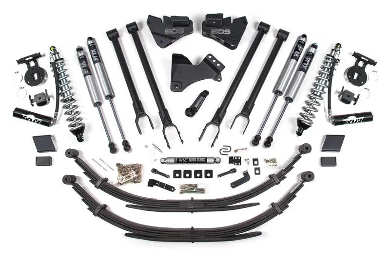 Bds Suspension 4-Inch 4-Link Coilover Conversion Kit – For 2020 Ford Super Duty (Bds1569F) 1