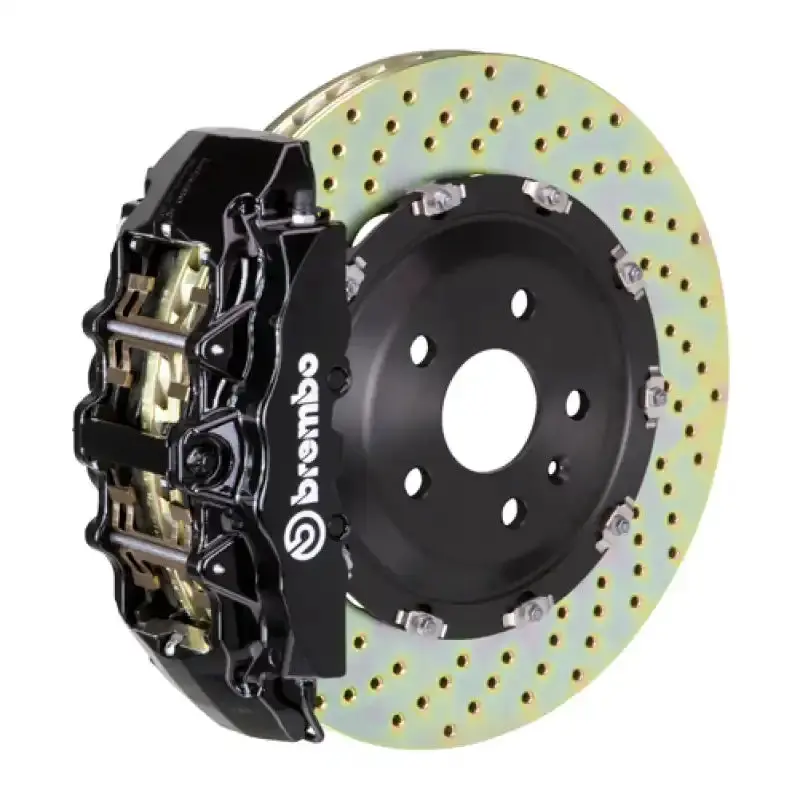Brembo Gt Big Brake Kit For 2003–2006 Ford Expedition/Navigator – 380X34Mm Drilled Rotors, 8-Piston Calipers 1