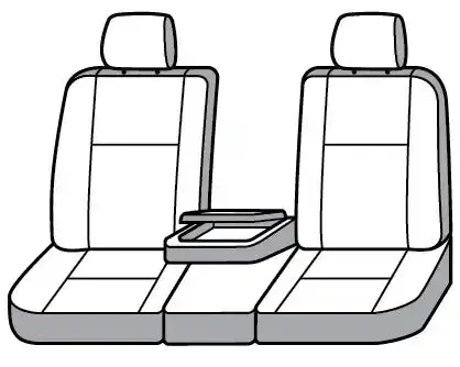 Covercraft Ss3486Pcgy Front Seat Cover Set For 2017–2018 Ram 1500 (40/2 Fit) 1