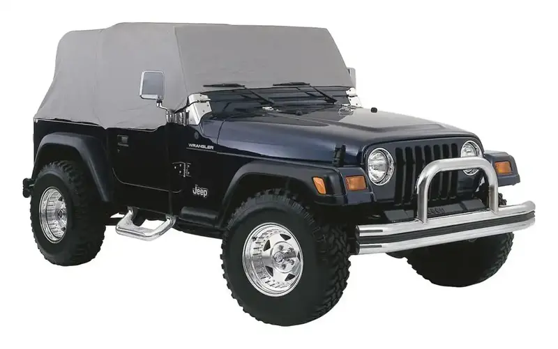 Crown Automotive Cc10109 Trail Rated Soft Top Cab Cover – Fits Jeep Yj Models 1