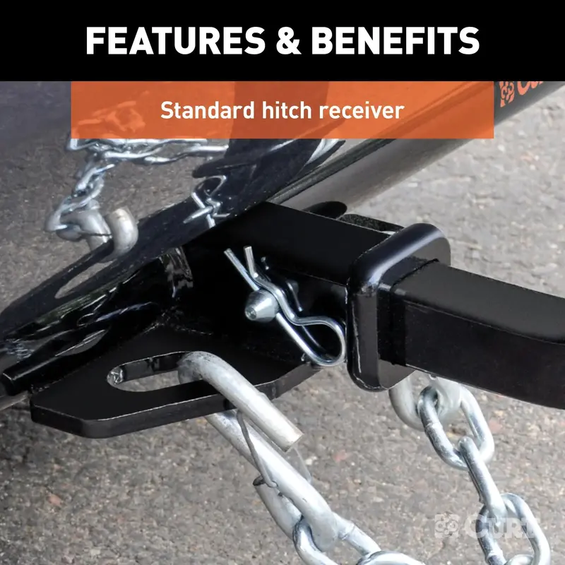 Curt Class 2 Trailer Hitch With 1-1/4-Inch Receiver – Compatible With Select Chrysler Concorde Models 1
