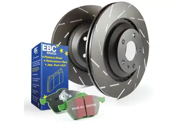 Ebc S4Kf1514 Slotted Brake Rotors – Precision-Cut For Quiet Operation 1