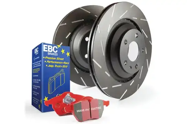 Ebc S4Kr1401 Slotted Brake Rotors – Noise-Reducing Narrow Slot Design 1