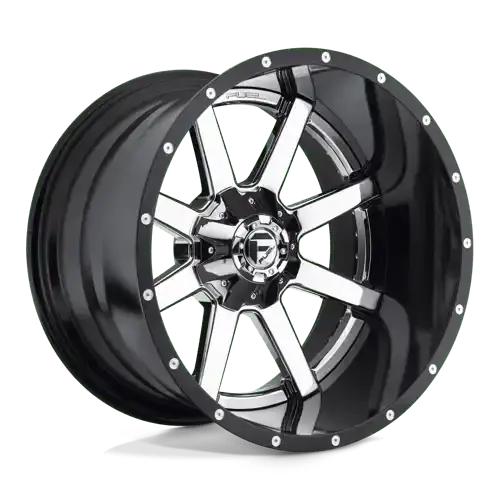 Fuel Off-Road D26022401747 Alloy Wheel – 22×14", 8×170Mm Bolt Pattern, Chrome-Plated Gunmetal, -70Mm Offset 1