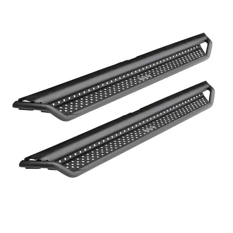 Go Rhino D14157T Drop-Down Full-Length Running Board – Optimized For Lifted Trucks And Large-Tire Vehicles 1