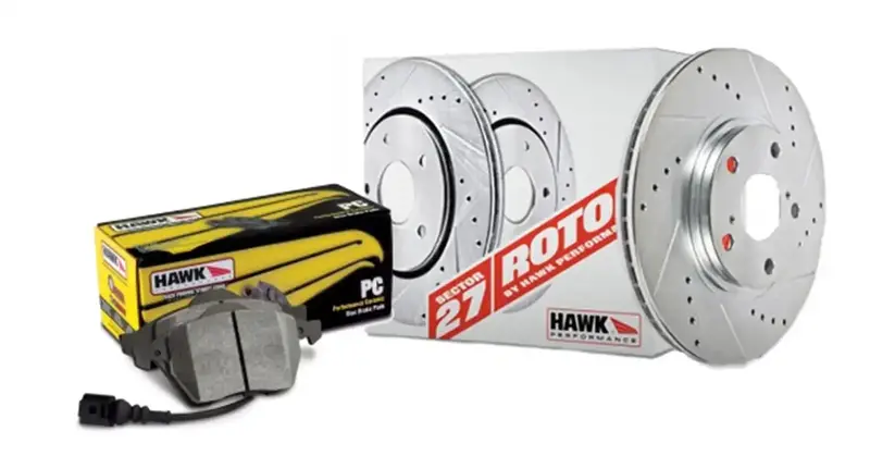 Hawk Performance Sector 27 Hk4947.564Z Rear Brake Kit With Performance Ceramic Pads 1