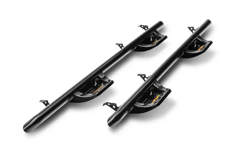 N-Fab Ndc17105Cc N-Durastep Semi-Gloss Black Running Boards 1