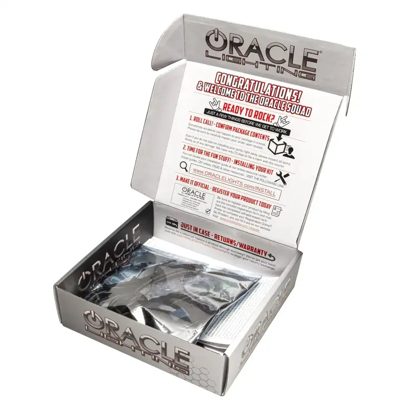 Oracle Lighting 1262-001 Waterproof Led Fog Light Halo Kit – Bright White Accent Lighting 1