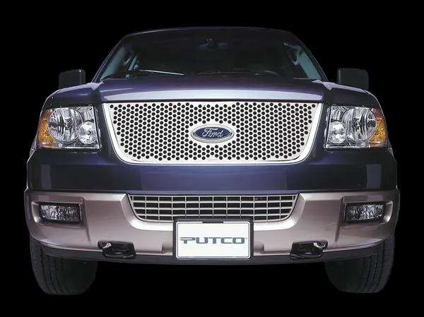 Putco 84112 Punch-Style Grille Insert – Stylish Front End Upgrade For Ford F-Series 1