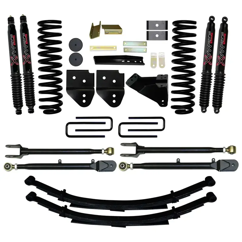 Skyjacker F114524Ks-B 4-Inch Lift System For Ford F-250 Diesel (Black) 1